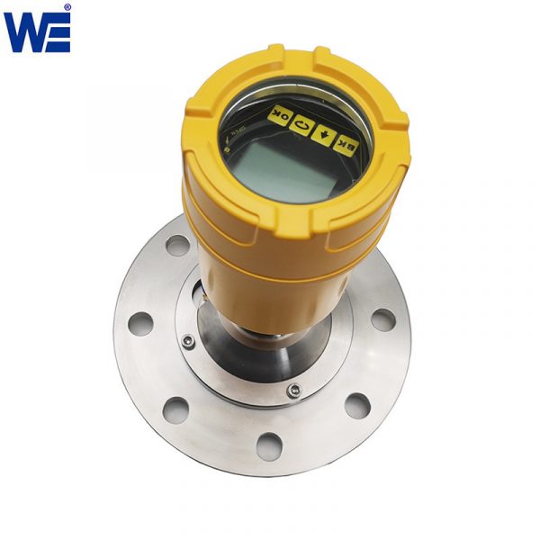 80G radar level meter with flange