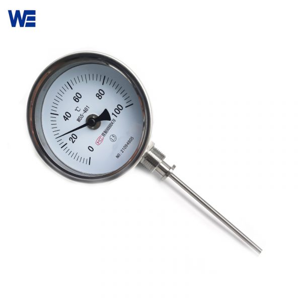 Bimetal temperature gauge