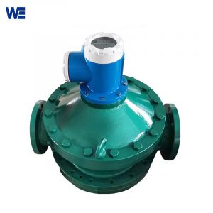 Digital oval gear flow meter with output