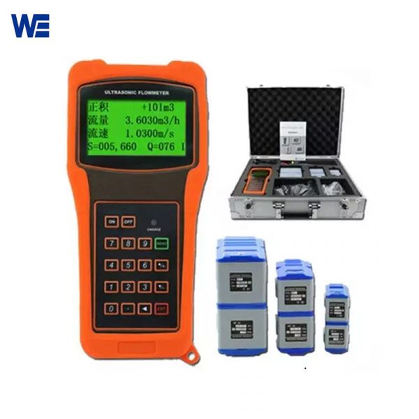 Handheld water flow meter produced by Wepower electronic