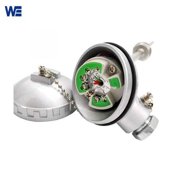 High temperature RTD sensor Armored assembly Rtd produced by Wepower electronic