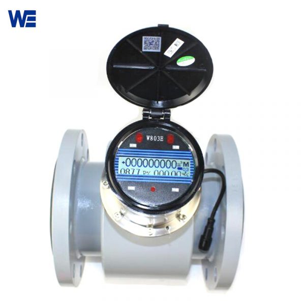 Magnetic Type Flow Meter battery powered