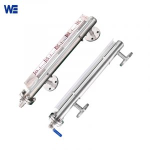 Stainless steel magnetic level gauge produced by Wepower electronic