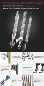 Magnetic liquid level indicator produced by Wepower electronic