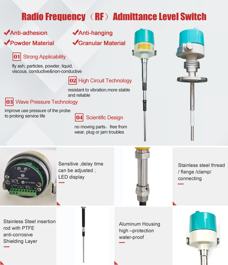 RF admittance type level switch-Wepower electronic