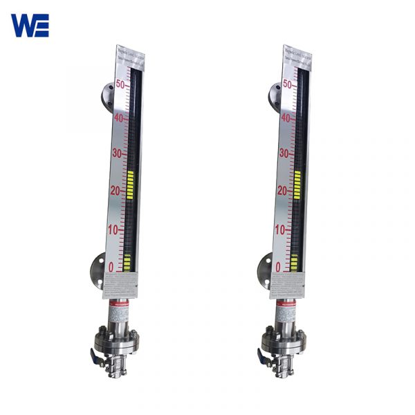 Stainless steel magnetic level gauge produced by Wepower electronic