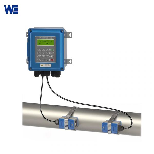 Transit time ultrasonic flow meter produced by Wepower electronic