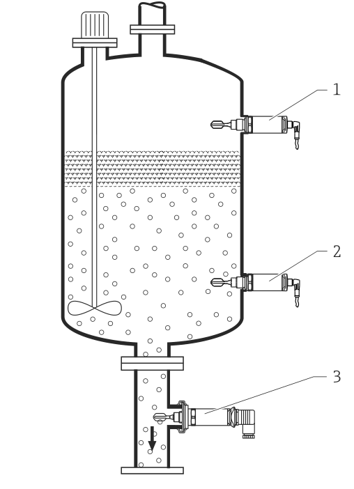 Vibrating level switch-installation method