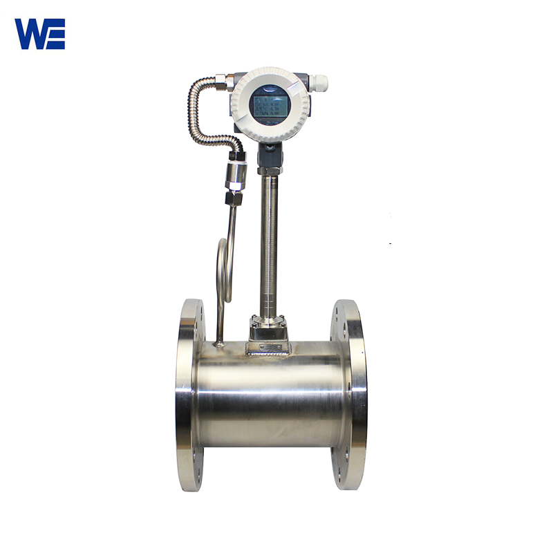 Vortex steam flow meter-vortex flow