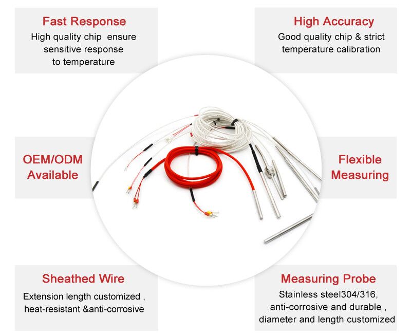 Wepower electronic-Sheathed temperature sensor