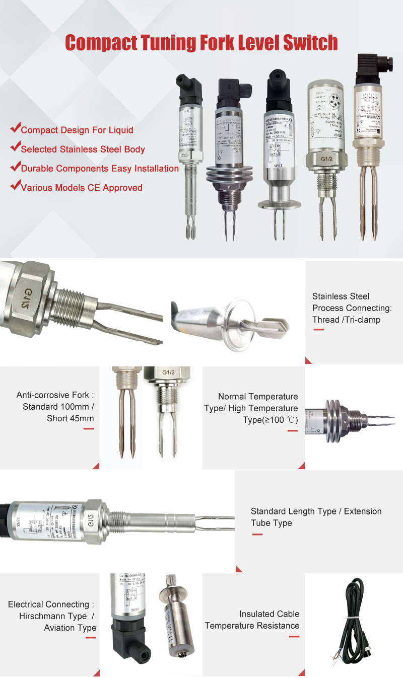 Wepower electronic- Vibrating fork level switch