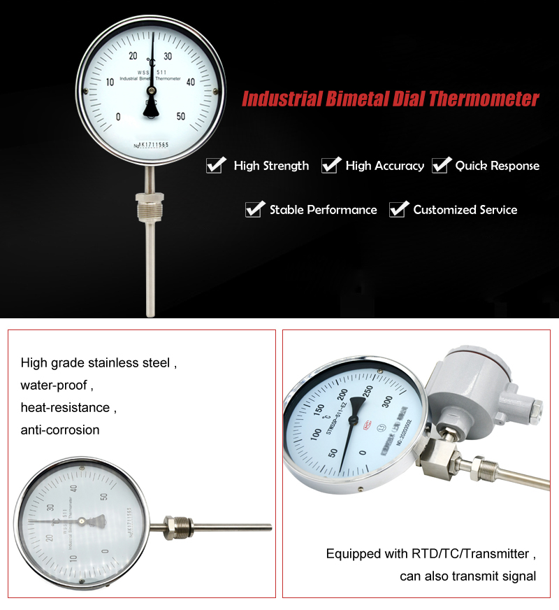 Wepower electronic-bimetal temperature thermometer-thermometer