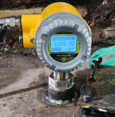 density meter for slurry online continuous measuring