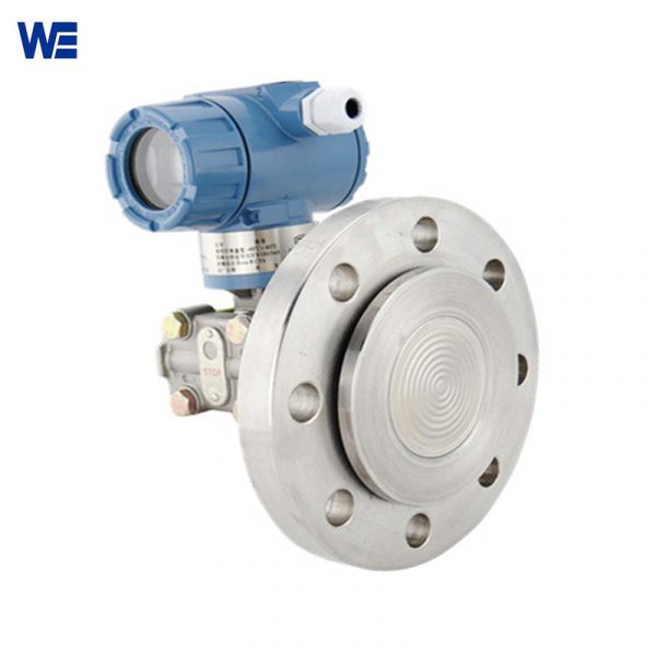 diaphragm seal flange pressure transmitter