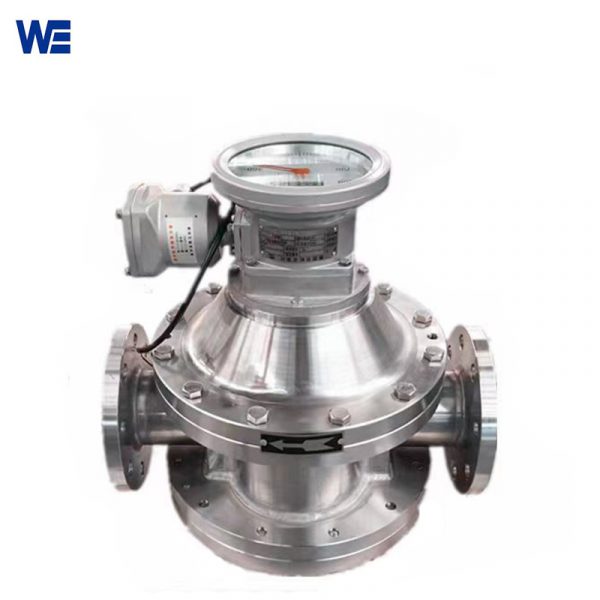 oval gear flow meter stainless steel body