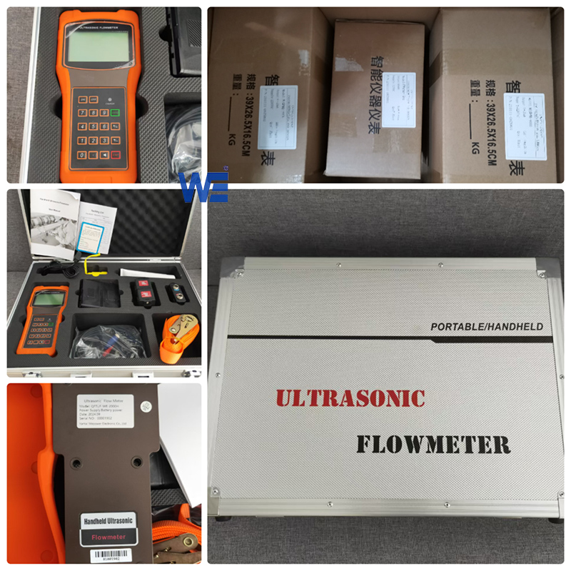 package-Portable ultrasonic flow meter