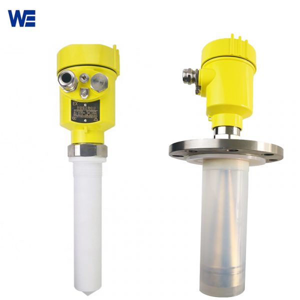 radar level meter with PTFE can measure corrosive liquids