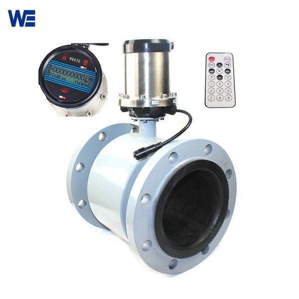 sewage battery powered mag flowmeter china supplier