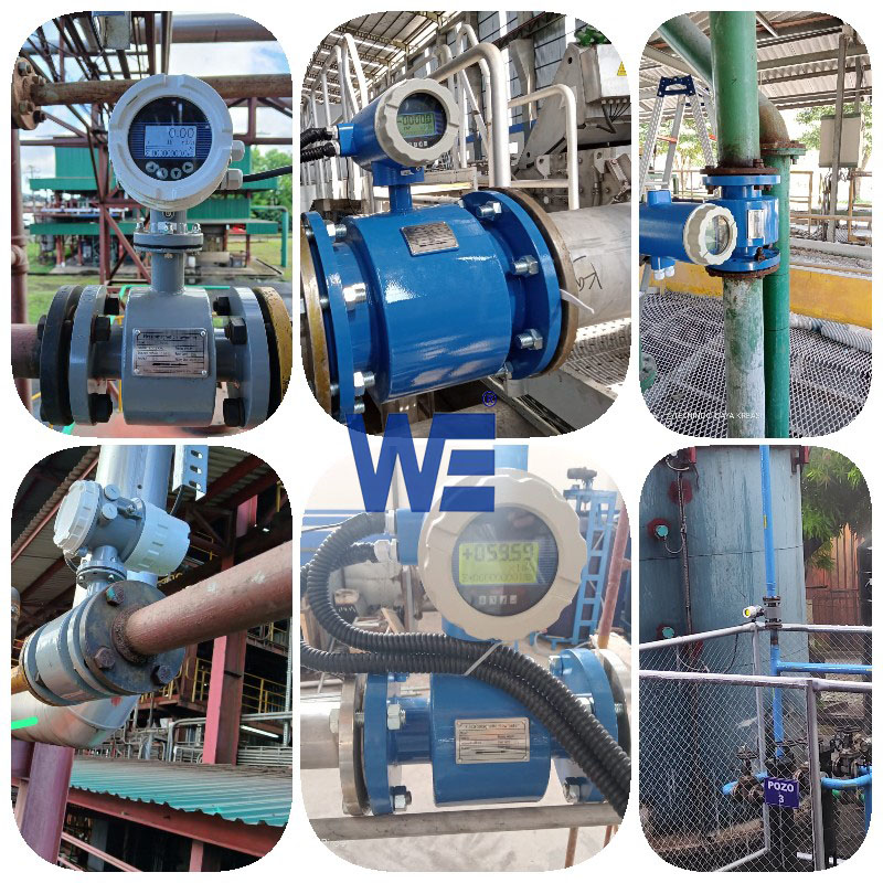 site photos of wepower magnetic flow meter