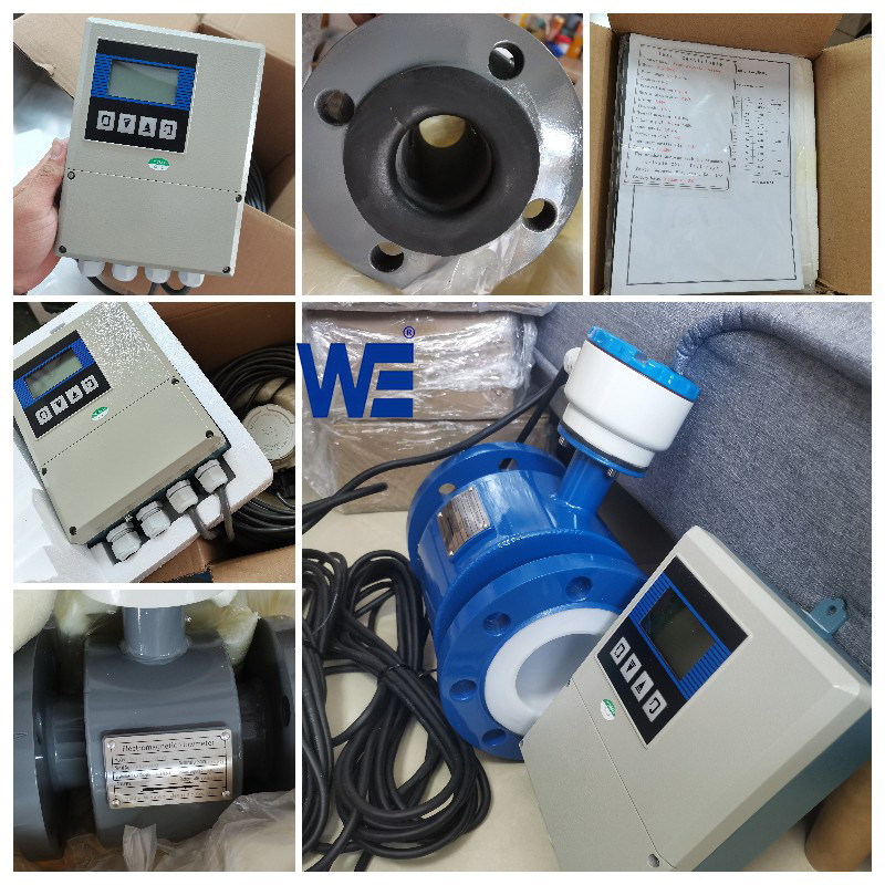 split electromagnetic flow meter - Wepower Electronic