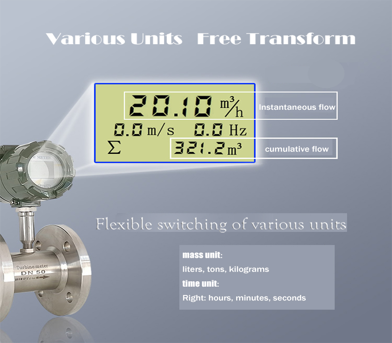 turbine flow meter china high quality