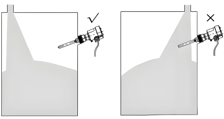 vibrating rod level switch-installation