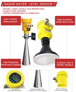 canal radar level meter produced by WEpower electronic